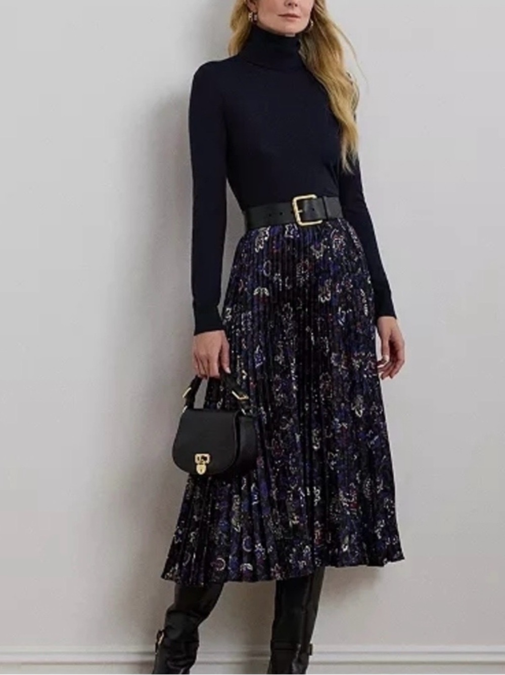 NWOT Ralph Lauren Pleated Skirt